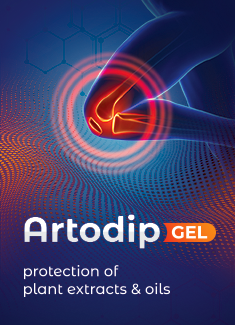 Artodip gelis Produktas