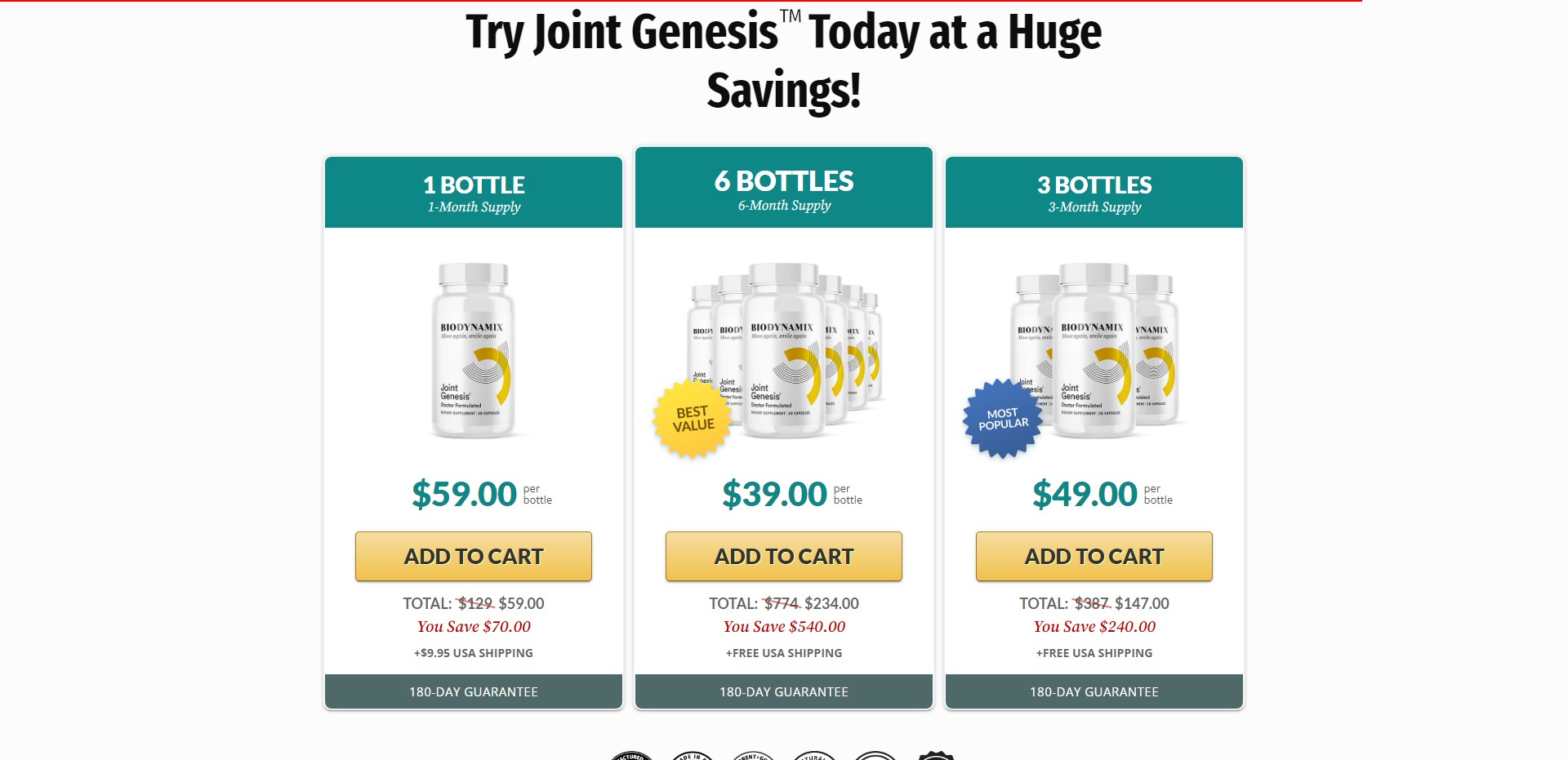 BioDynamix Joint Genesis Produktas