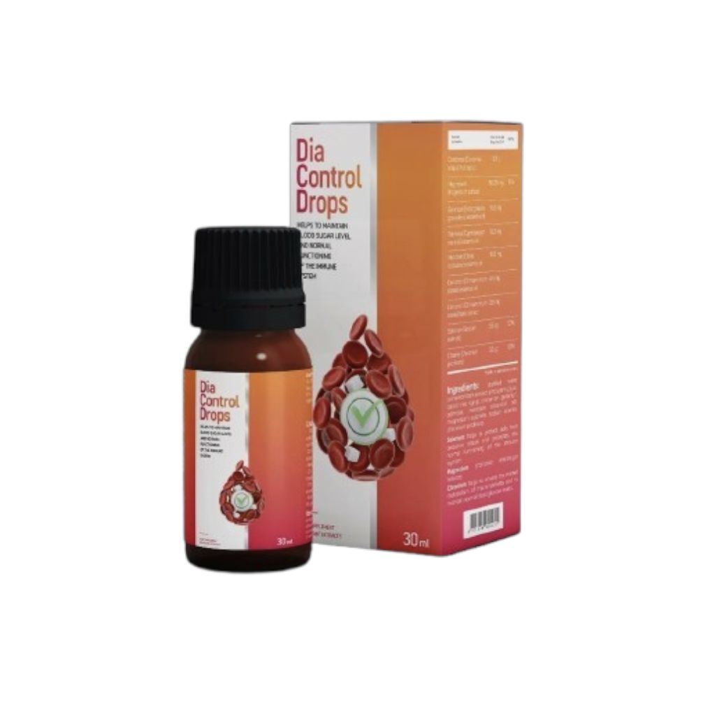 Dia Control drops Produktas