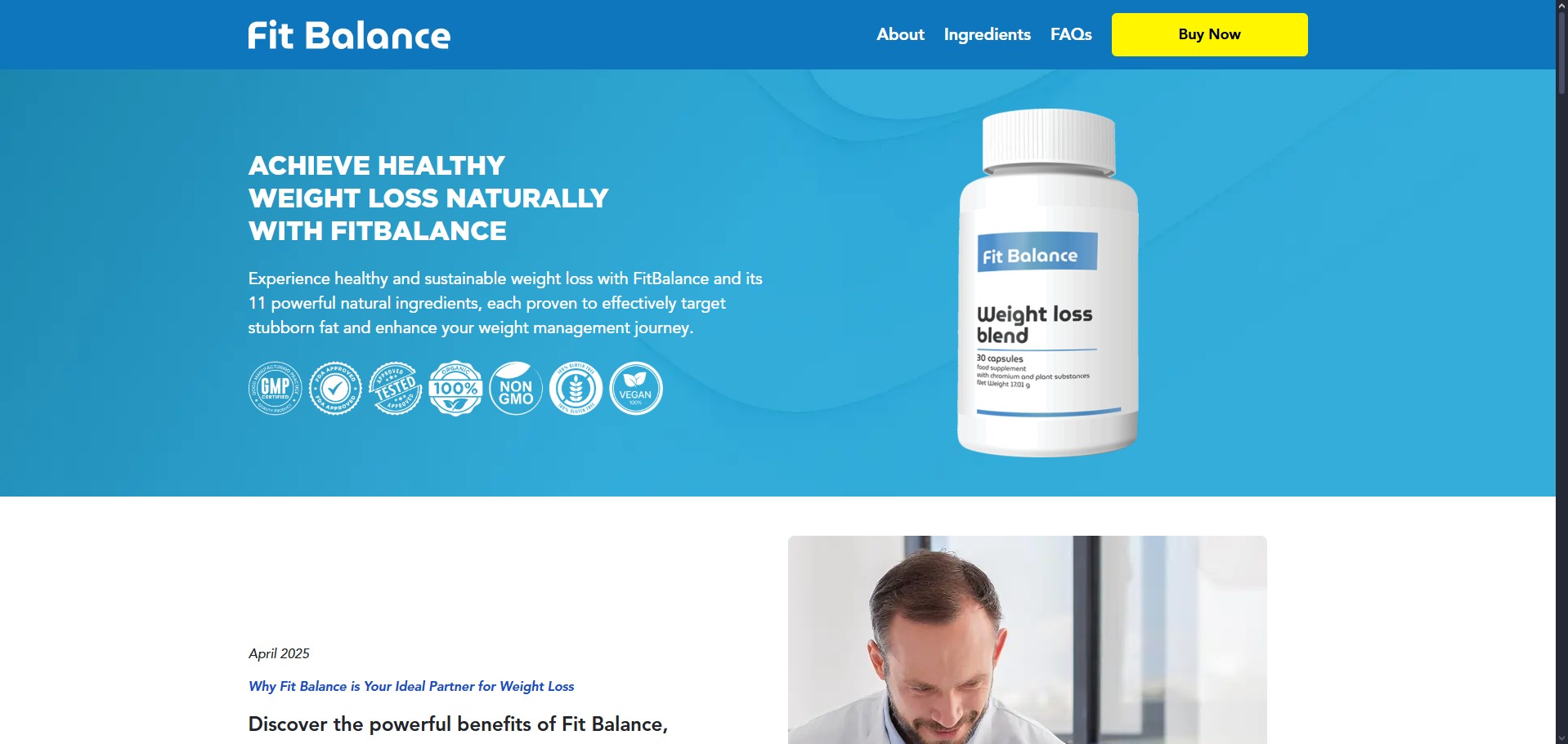 Fit Balance Produktas