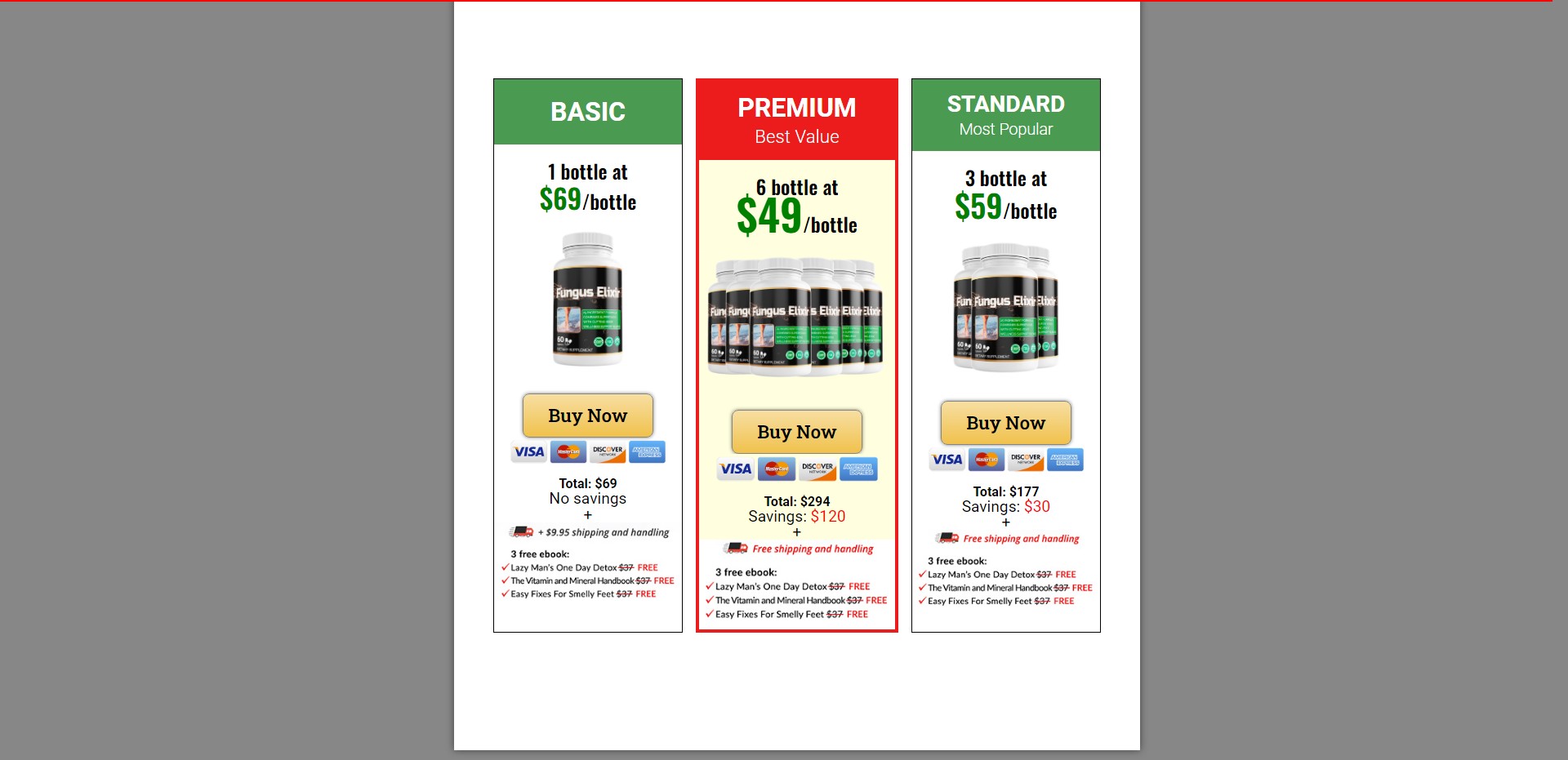 Fungus Elixir Produktas