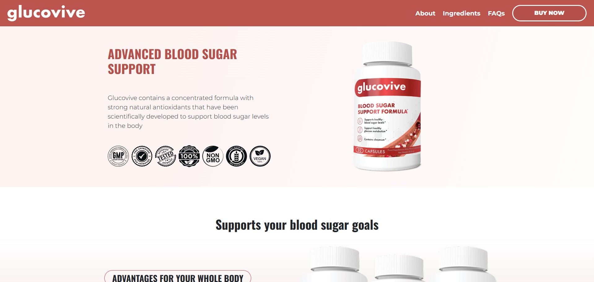 Glucovive Produktas