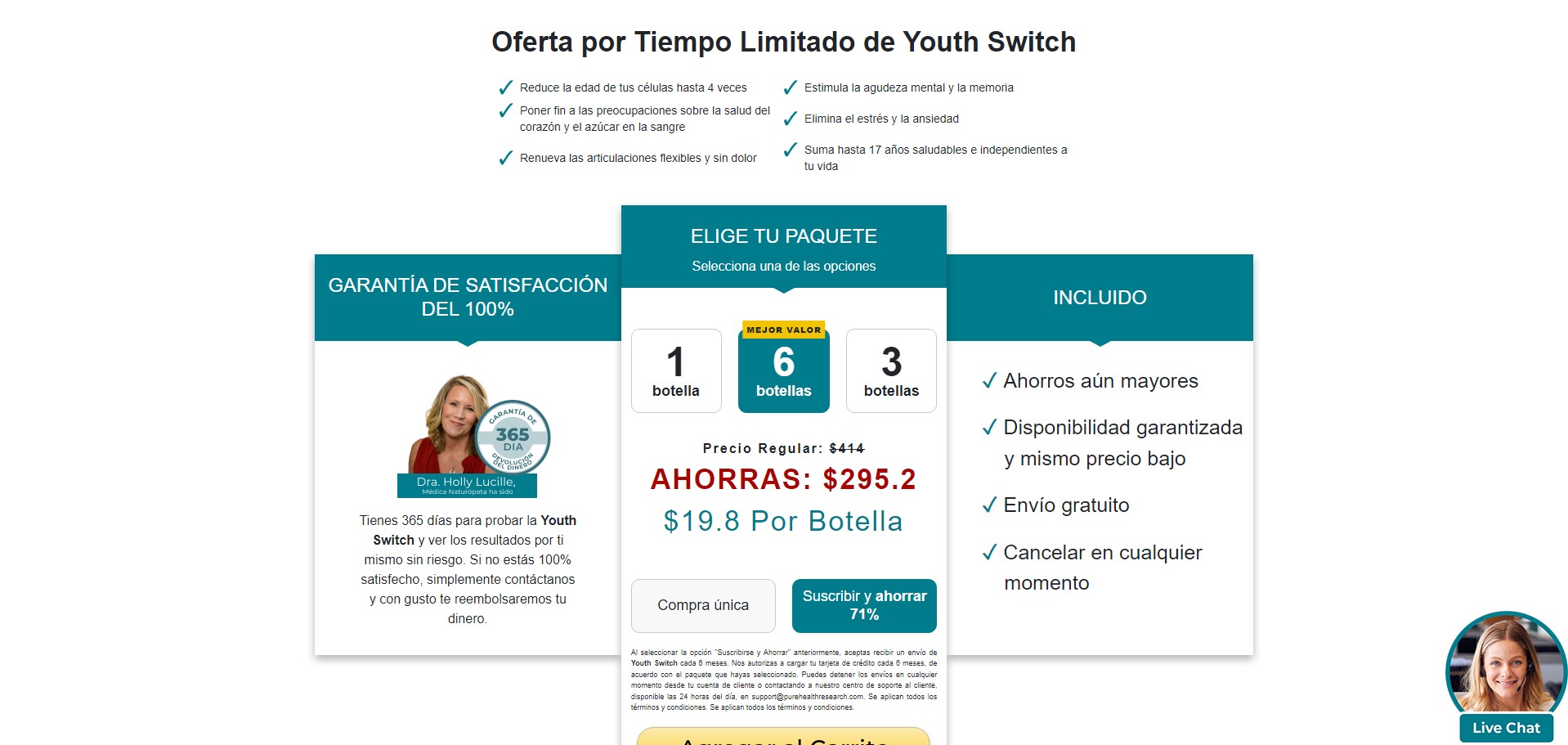 Youth Switch Produktas